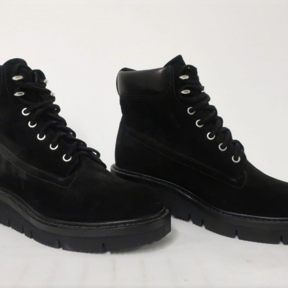 NEW Rag & Bone Hiker Boot Camden Black Suede - Picture 2 of 8